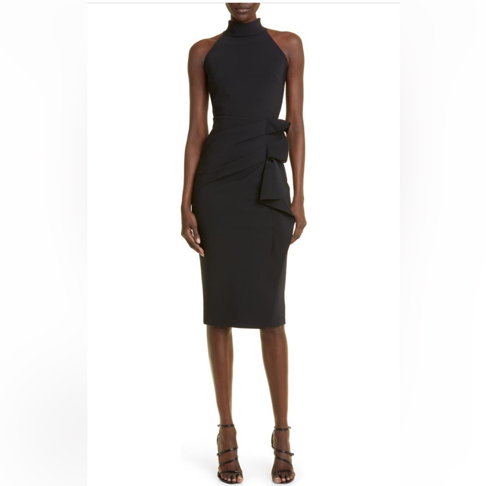 Chiara Boni Black Midi Dress